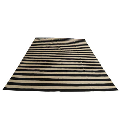 Petrella Black and White Rug