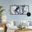 «Whimsical Blue Beach Birds», ensemble de 2 giclées encadrées par Mona Grace-1349675520-1349675527
