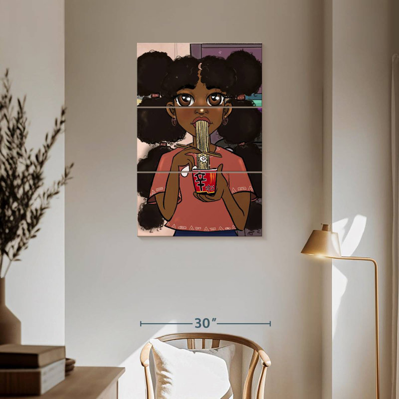 Leisha Ramen Girl, H 57 po x l 36 po