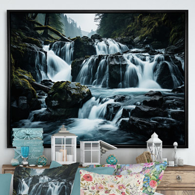 Cascade éternelle II - impressions sur toile paysages