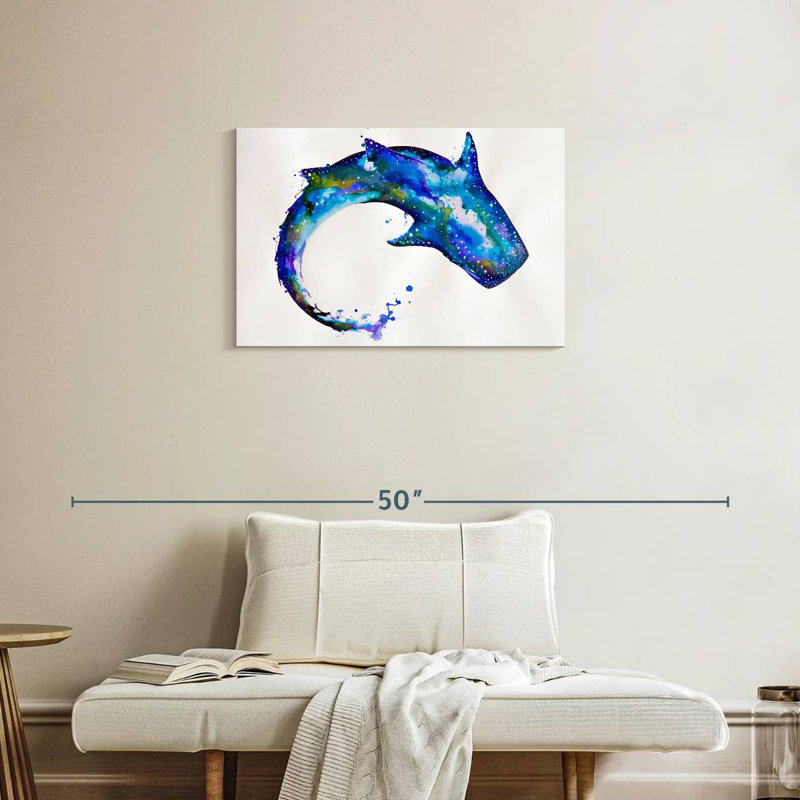 Brampt Celestial Shark, 20" H x 30" W