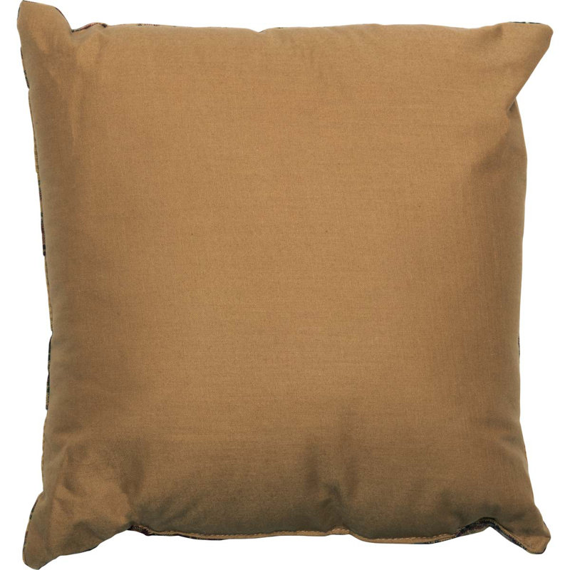 Patriotic Square Cotton Pillow Cover & Insert