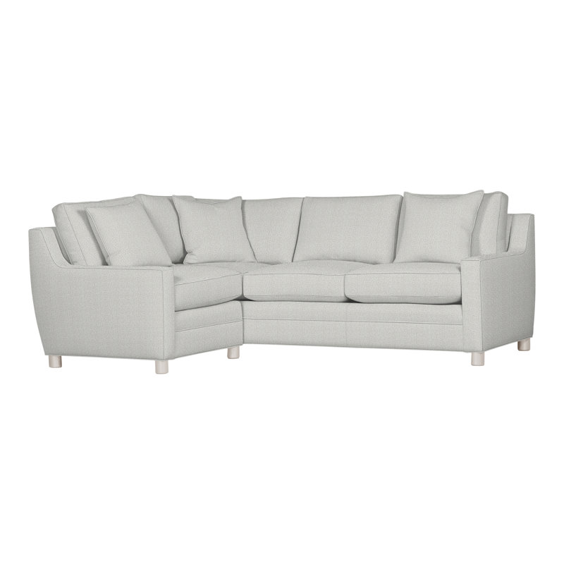 Fairgrove Sectional, Callaloo Cotton, Casa Blanca