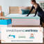  Surmatelas en mousse viscoélastique gélifiée et thé vert 3 po - Double-859190242-859190270