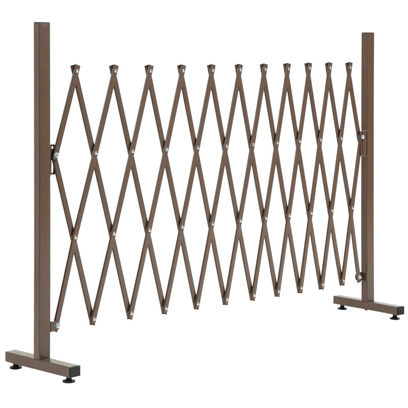 Absidy 103.5cm H x 300cm W Dark Brown Mesh Fence Panels
