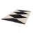 Black & Ivory Modern Area Rug