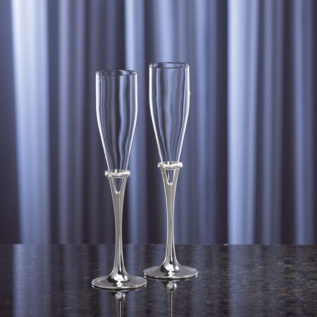 Devotion 6 oz. Crystal Flute (Set of 2) Lenox