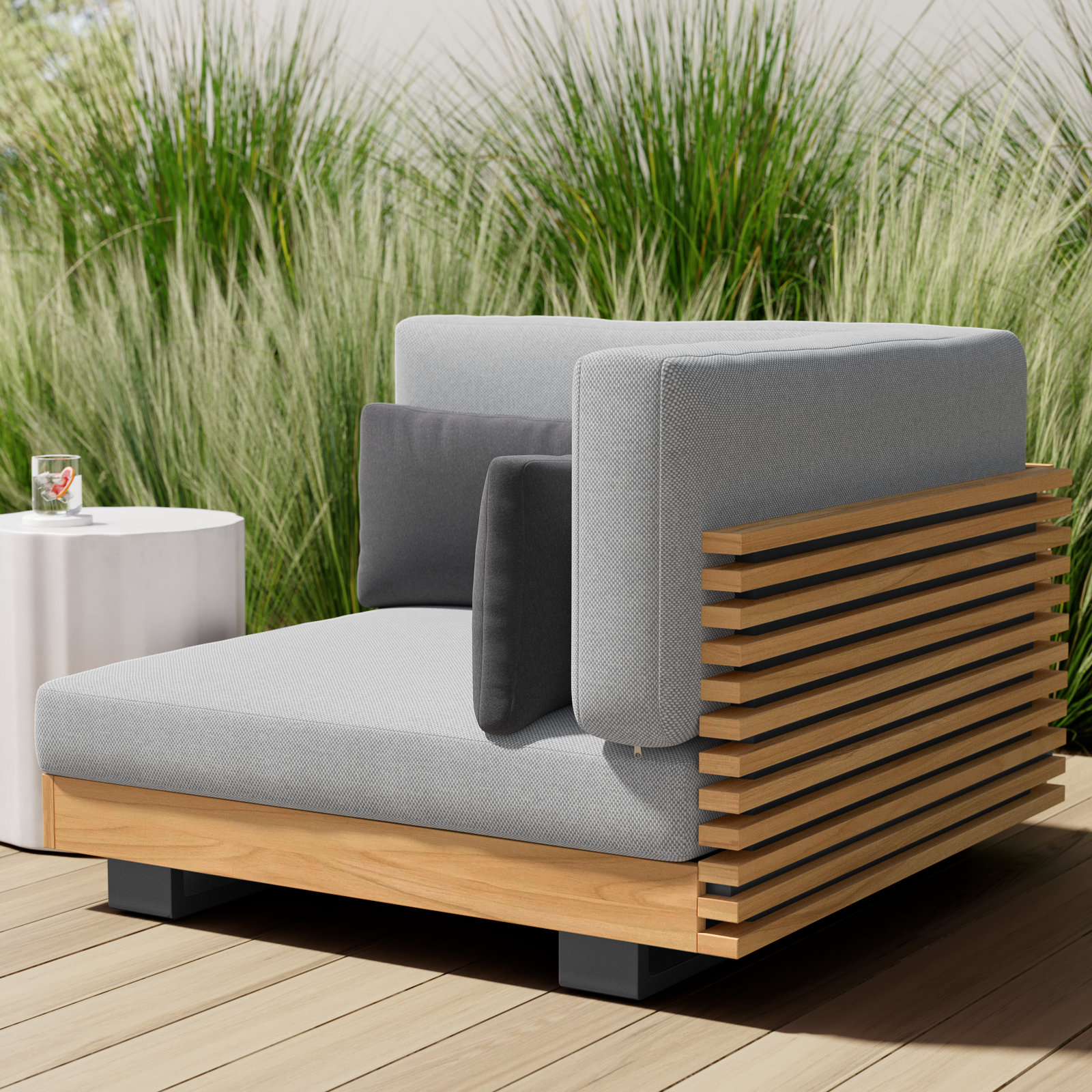 AllModern Cato Outdoor Corner Sofa - Thumbnail 2