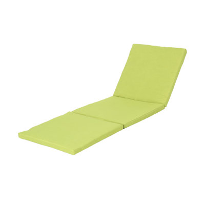Coussin de siège d'extérieur imperméable en forme de fer à cheval - l 25,73 po x P 75,65 po H 2,01 po, sans assemblage pour les jeux de kite