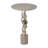 Lagretta Modern Metal and Marble Accent Table with Sculptural Aluminum Base, Contemporary Side Table with Sleek Design and Elegant Stone Top for Home Decor-343800608-343800609