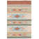 Halle Flatweave Jute/Cotton Southwestern Rug in Orange/Brown/Beige