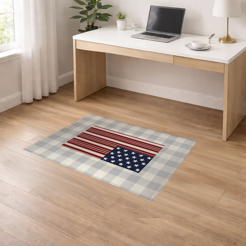 Tapis de sol antidérapant Star, L 48 po x P 72 po, Gris