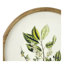 Ensemble de 4 impressions murales rondes en bois à motif floral 19,7 pouces