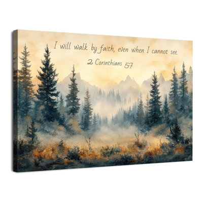 Art mural sur toile Christian