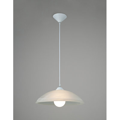 Hinatea 1 - Light Frosted Alabaster Pendant