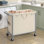 Panier à linge avec roulettes, 47,5 gallons (180 L), doublure amovible