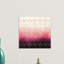 Art Deco Triangle Ombre - Print on Canvas-2070531343-2070531341