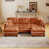 Orange Chenille