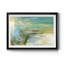 Plage de sable - peinture encadrée-168238001-168237986