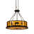 Nuneaton 8 - Light Dimmable Drum Chandelier