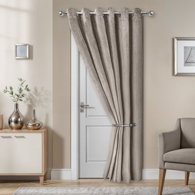 Wibeke Blackout Door Curtain Single Panel