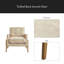 Fauteuil d'appoint capitonné-469256275