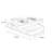 Light luxury design alien creative coffee table