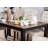 Biyron Oak Solid Wood Dining Table