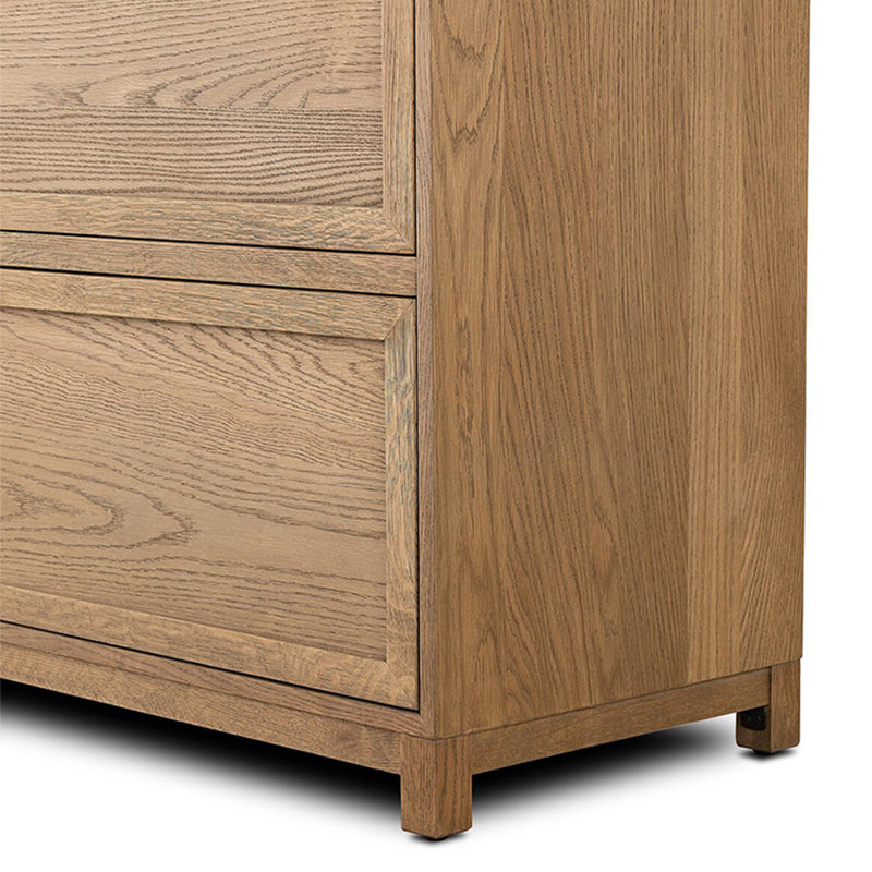 Large capacity furniture storage bookcase, Brown