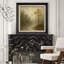 «Misty Forest River Landscape with Soft Neutral Tones», reproduction d'art sur toile encadrée-2109093911-2109093904