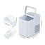 Living And Home 26.5 Lb. Daily Production Cube Clear Ice Portable Ice Maker-121119021