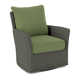 Lanai Upholstered Swivel Armchair