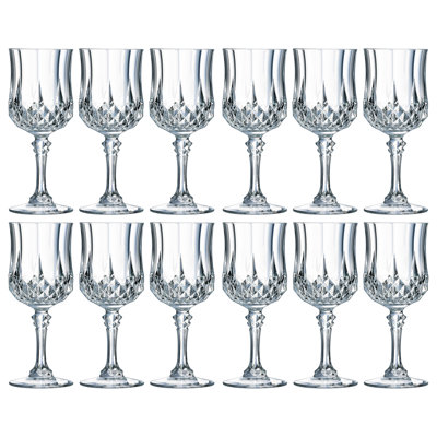 Longchamp 250ml Crystal Red Wine Glass