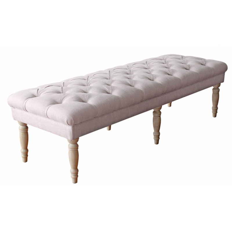 Jenry Fabric Upholstered Bench
