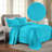 Scotia 100% Cotton All-Season Geometric Fret Jacquard Matelasse Bedspread/Coverlet Set-1646656934-1646656942