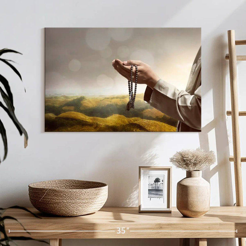 Adella Islamic Prayer, 20" H x 30" W