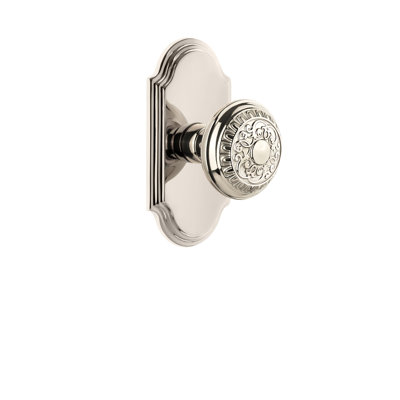 Double mannequin avec plaque Windsor et bouton de porte Grandeur