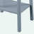 Grey Side Table with Base