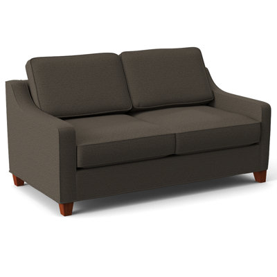 Clark 74" Square Arm Sofa Bed with Reversible Cushions
