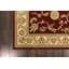 Tapis décoratif rouge de métier à tisser à la machine oriental-32501315
