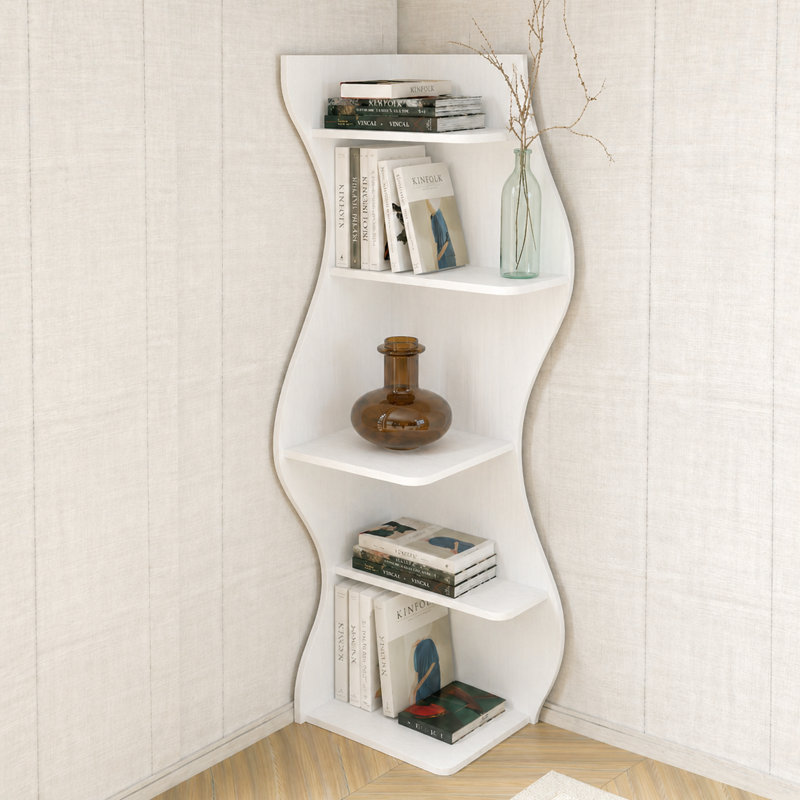 Nila 180cm H 40cm W Bookcase, White