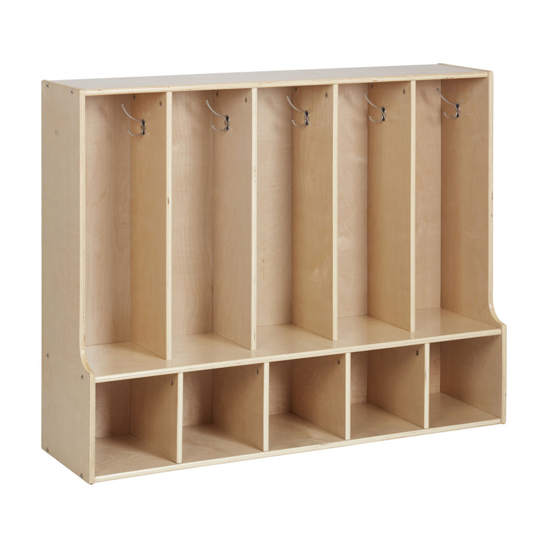 Casier ECR4Kids Streamline, Naturel, 5 Wide