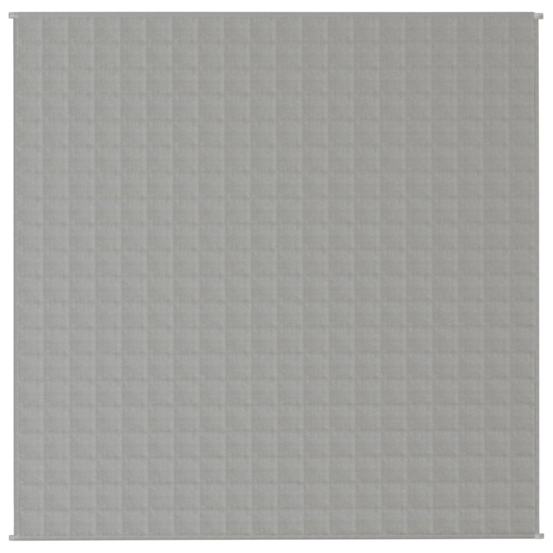Couverture en tissu , Gris, L 78,7 po x L 78,7 po