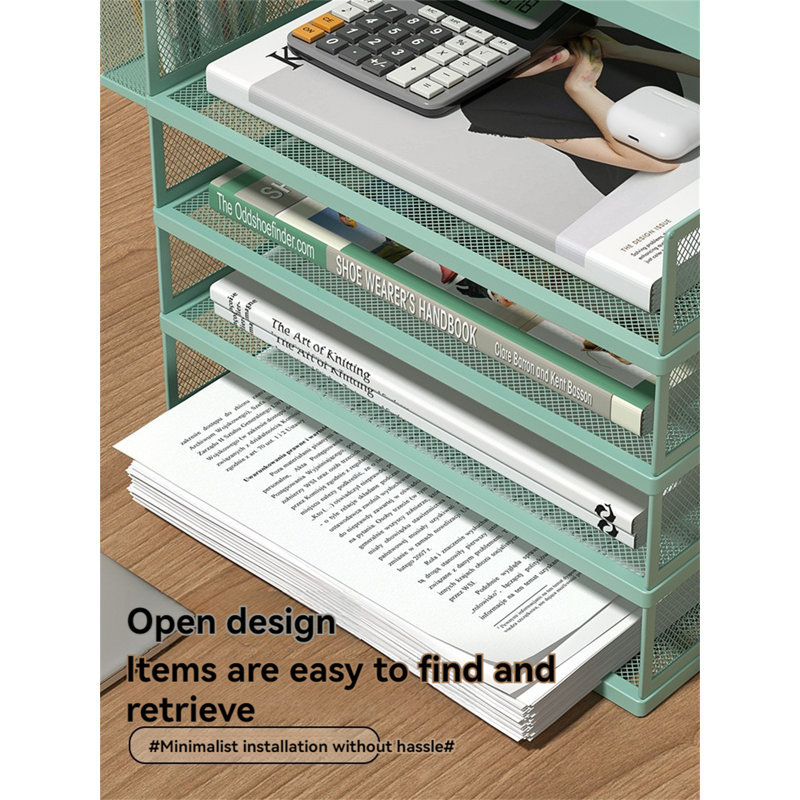 Margith Metal File Organizer