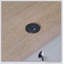 Petite table de chevet pour adolescent - ciment et sable