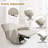 Upholstered Manual Swivel Rocker Recliner Chair-1249503757