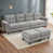 Grey Chenille