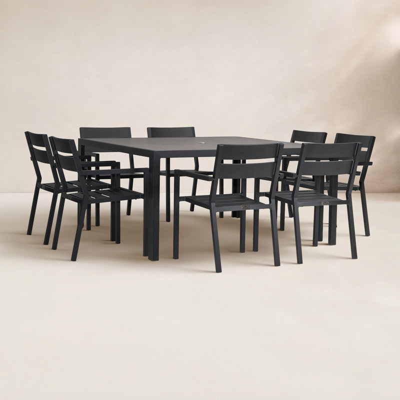 Vivant 8 - Person Patio Dining Set with Square Table