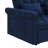 Loveseats Sofa Bed With Pull-Out Bed,Adjsutable Back