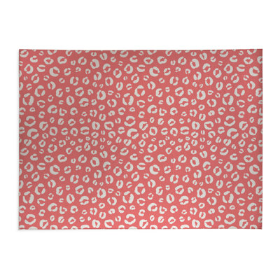 Leopard Play Low Profile Kitchen Mat